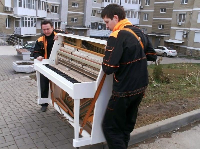 Перевозка пианино и рояля в Железнодорожном — цена от 820 руб., грузчики, упаковка — Мастер24